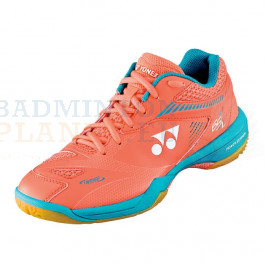 Yonex SHB 65Z 2 Women Coral Orange badminton shoe Badmintonplanet.eu
