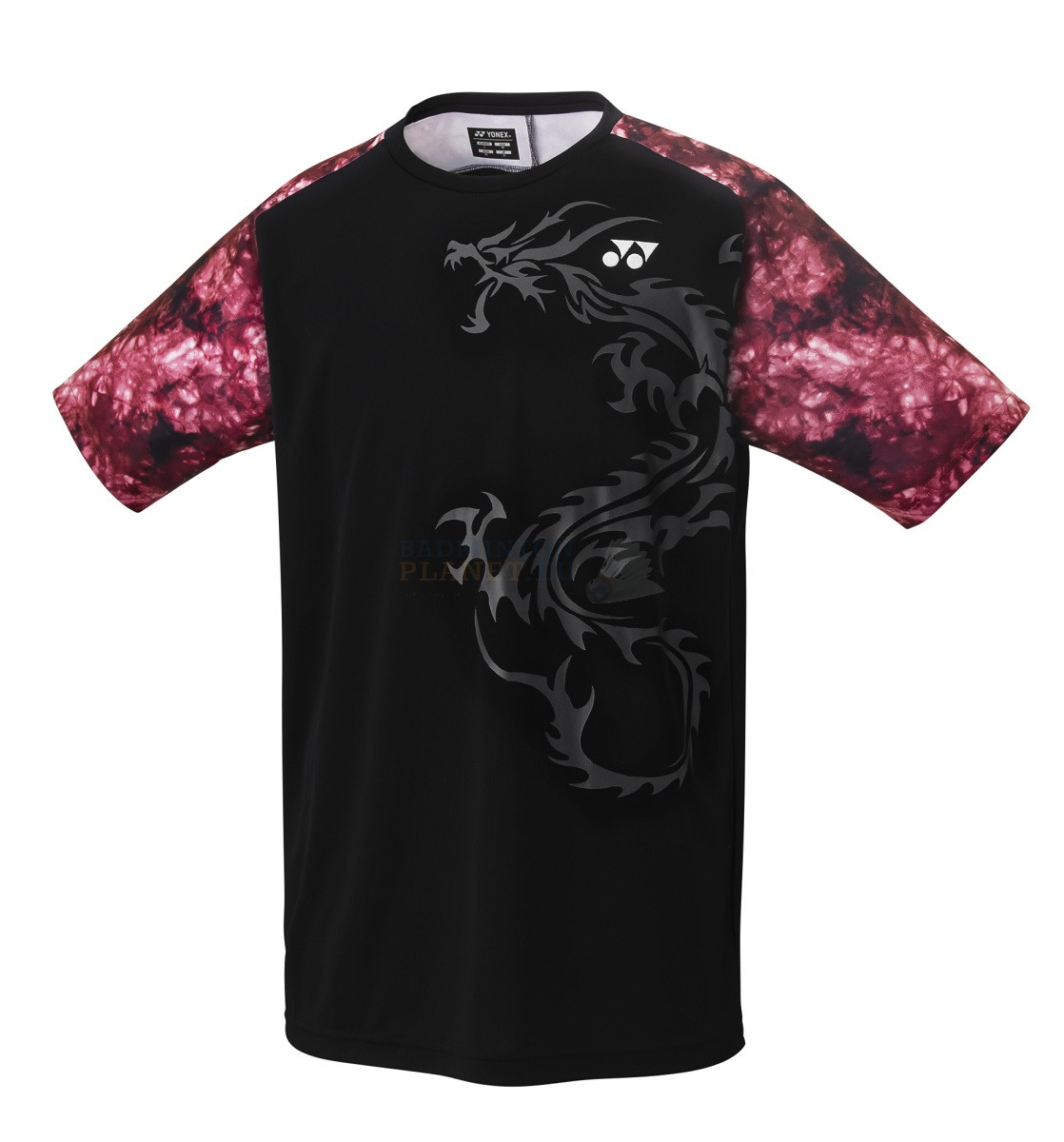 Yonex Mens Crew Neck T shirt 16572 Black Badmintonplanet.eu