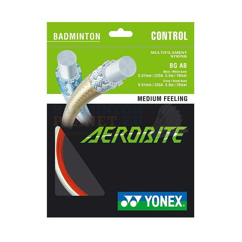 ガット Yonex Aerobite 10 sets Yonex Aerobite Set 10 Meter - 33 Feet just €13.50 - Badmintonplanet.eu