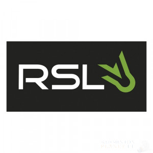 RSL Towel 50 x 100 cm Black/Green