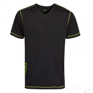 RSL Classic T-shirt - Black/Lime