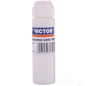 Victor Logo Marker - White