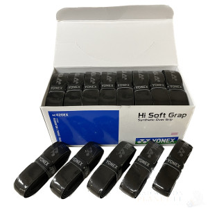 Yonex Hi Soft Grip AC420EX Black 24-pack