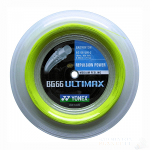 Yonex BG-66 Ultimax coil Yellow (Pre-order)