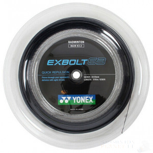 Yonex Exbolt 63 Coil 200 Meter Black