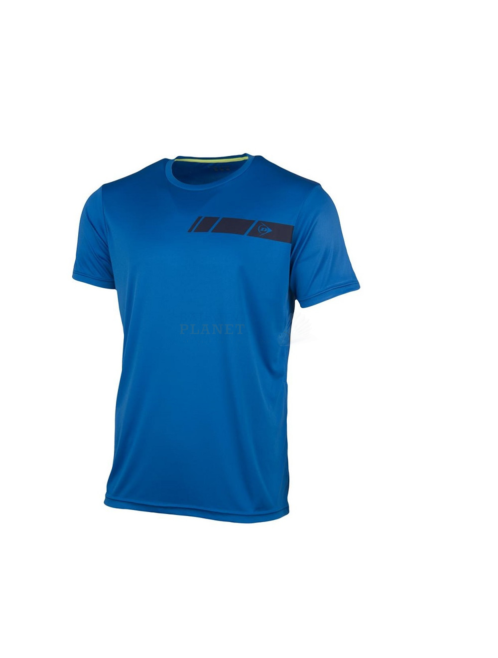 Dunlop Clubline Crew Tee Mens Royal Blue - Badmintonplanet.eu