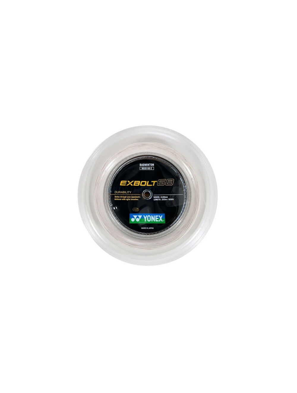 Yonex Exbolt 68 Coil 200 Meter White just €144.95