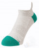 Yonex Low Cut Sock 19136EX Grey/Green