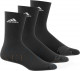Adidas Socks Black 3-pack
