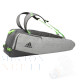 Adidas 360 B7 6-Racket Bag Grey Lime