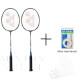 Combi Package Yonex Nanoray 95DX + AC102 (3-pack)