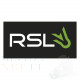 RSL Towel 50 x 100 cm Black/Green