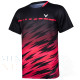 Victor T-shirt T-10008 Black Red