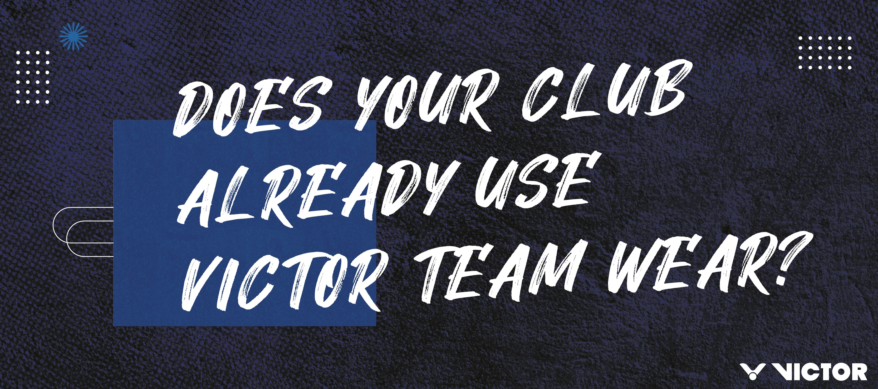 Newest Victor club clothing 