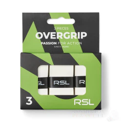 RSL Overgrip Blister 3 pcs. White