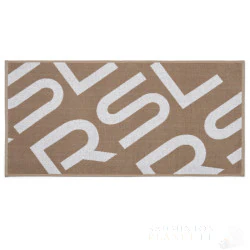 RSL Towel 50x100cm Pebble/White
