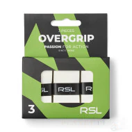 RSL Overgrip Blister 3 pcs. White